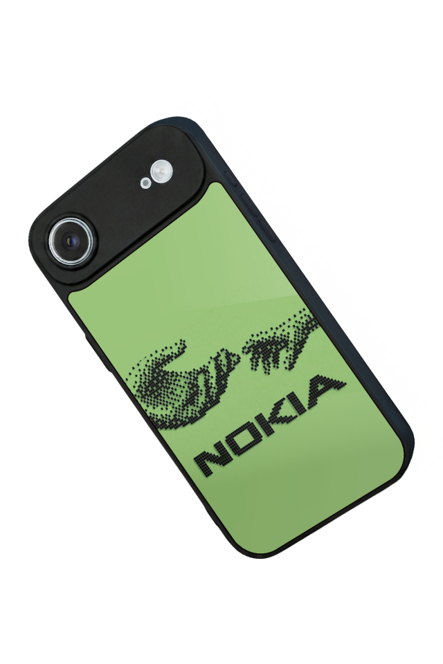 iPhone 17 Air Uyumlu Nokia Tasarımlı Glossy Premium Kılıf