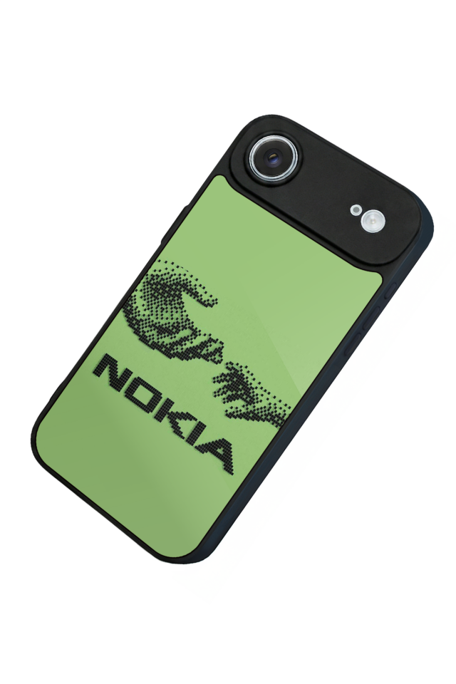 iPhone 17 Air Uyumlu Nokia Tasarımlı Glossy Premium Kılıf