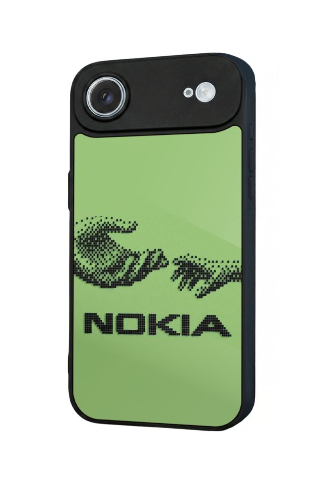 iPhone 17 Air Uyumlu Nokia Tasarımlı Glossy Premium Kılıf