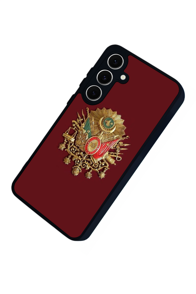 Samsung Galaxy A16 Uyumlu Osmanli Tugrasi Tasarımlı Glossy Premium Kılıf