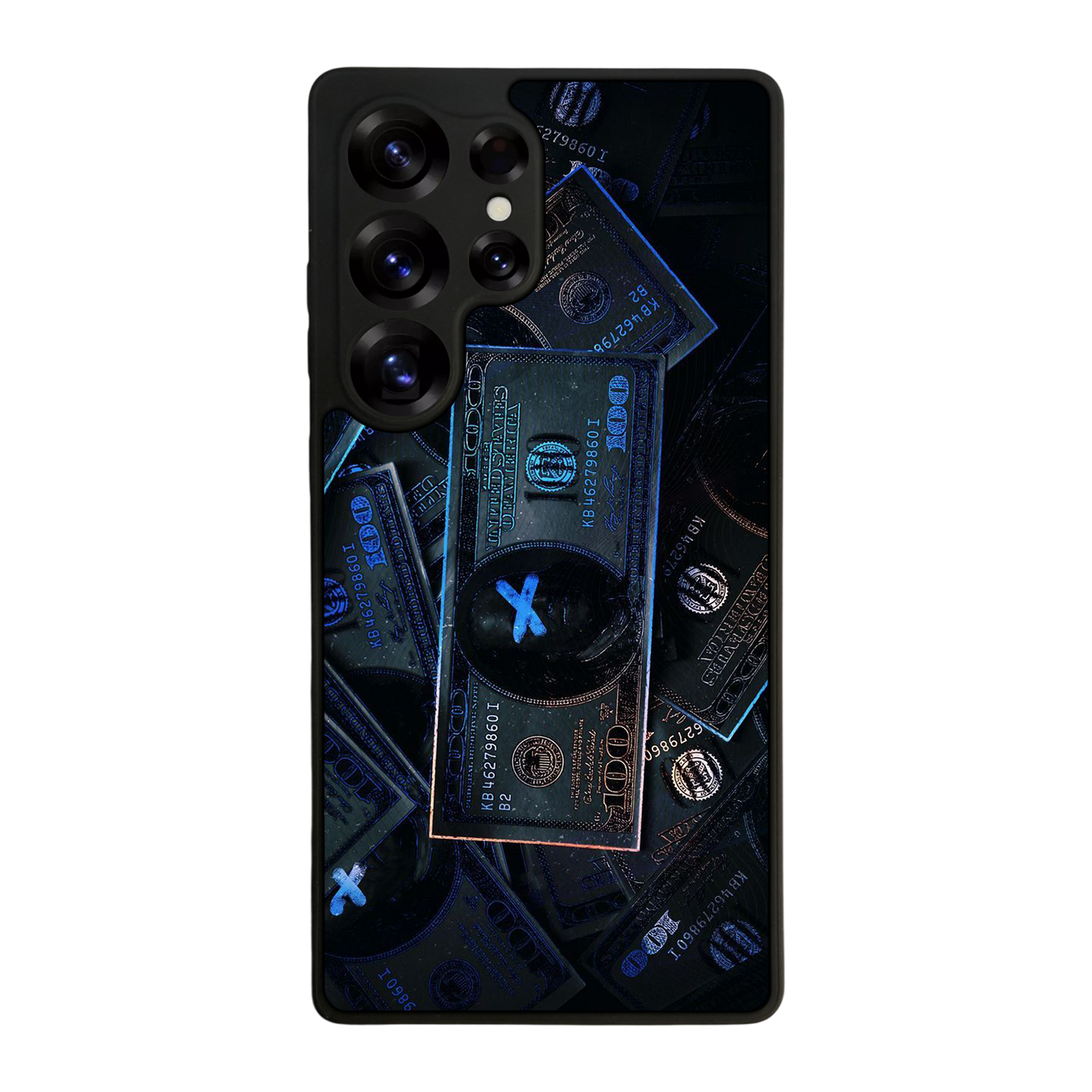 Samsung Galaxy S25 Ultra Uyumlu Para Tasarımlı Glossy Premium Kılıf