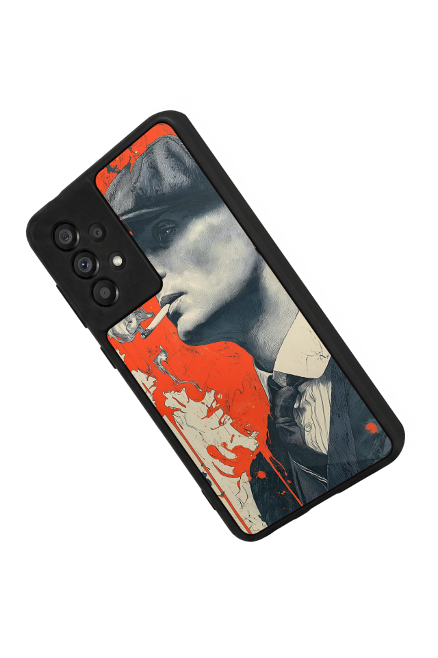 Samsung Galaxy A73 Uyumlu Peaky Blinders Tasarımlı Glossy Premium Kılıf
