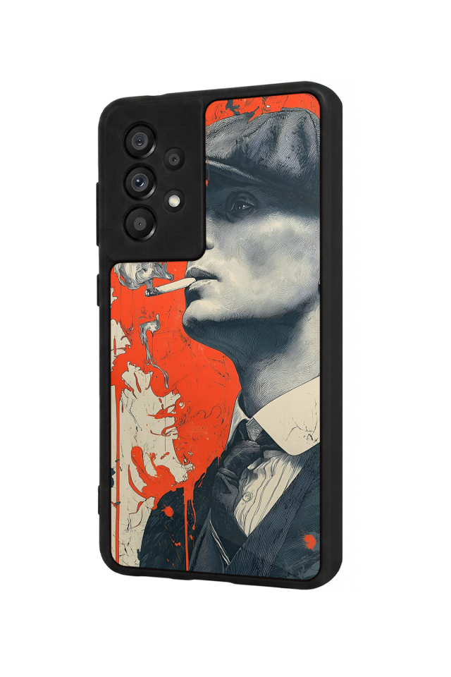 Samsung Galaxy A73 Uyumlu Peaky Blinders Tasarımlı Glossy Premium Kılıf