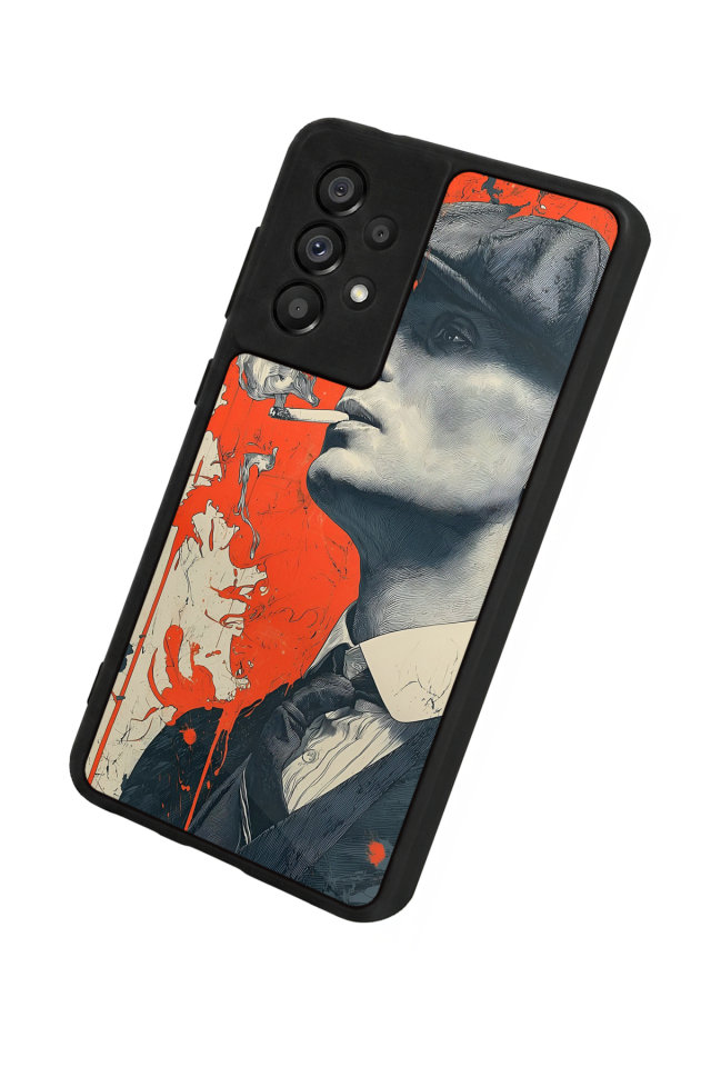 Samsung Galaxy A73 Uyumlu Peaky Blinders Tasarımlı Glossy Premium Kılıf