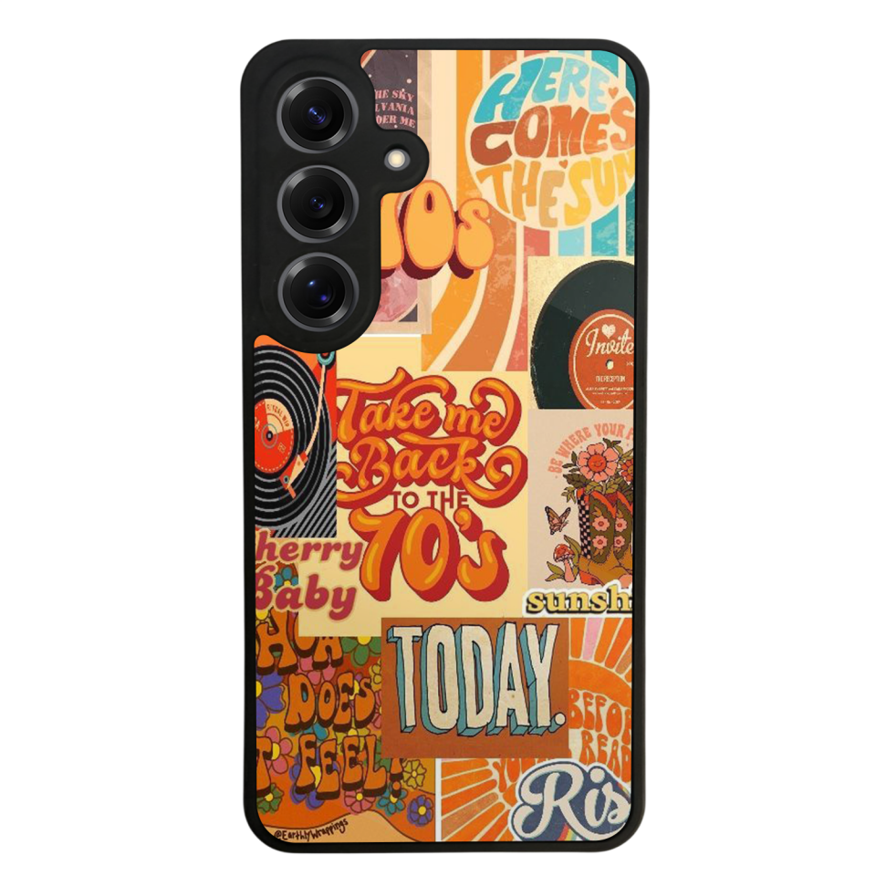 Samsung Galaxy S25 Uyumlu Poster Tasarımlı Glossy Premium Kılıf