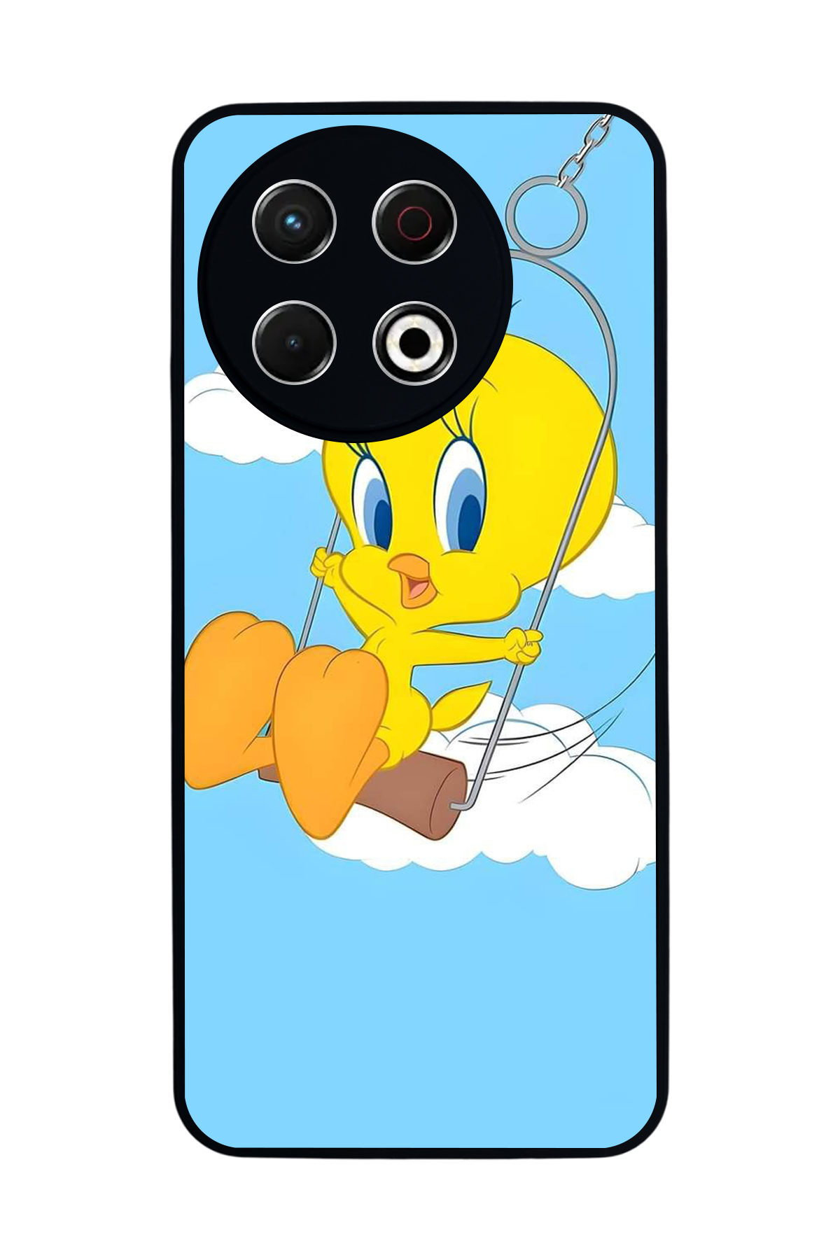 Tecno Spark 30 Pro Uyumlu Tweety Tasarımlı Glossy Premium Kılıf