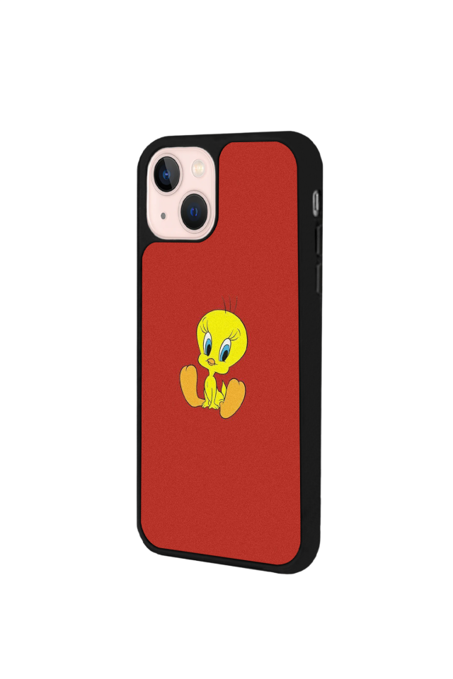 iPhone 15 Plus Uyumlu Tweety Tasarımlı Glossy Premium Kılıf