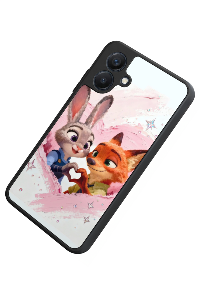Samsung Galaxy A07 Uyumlu Zootropolis Tasarımlı Glossy Premium Kılıf