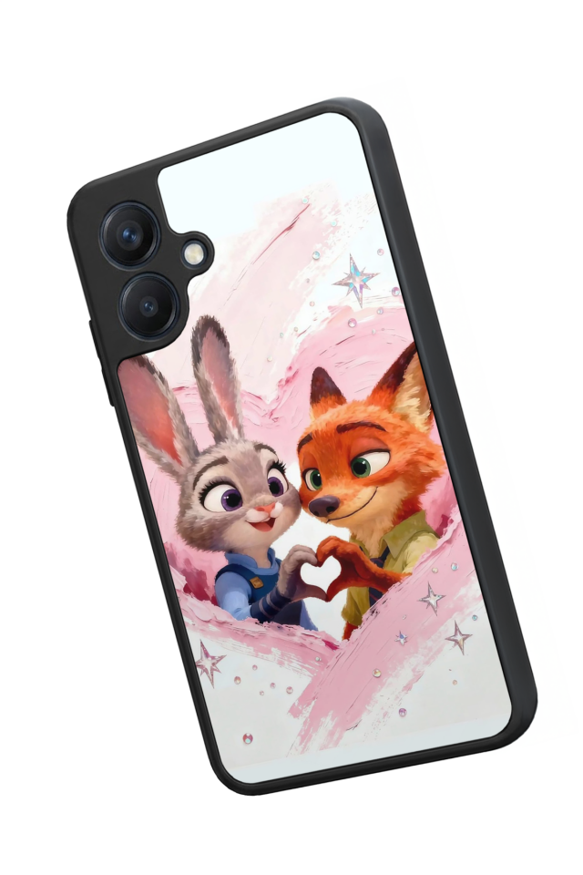 Samsung Galaxy A07 Uyumlu Zootropolis Tasarımlı Glossy Premium Kılıf