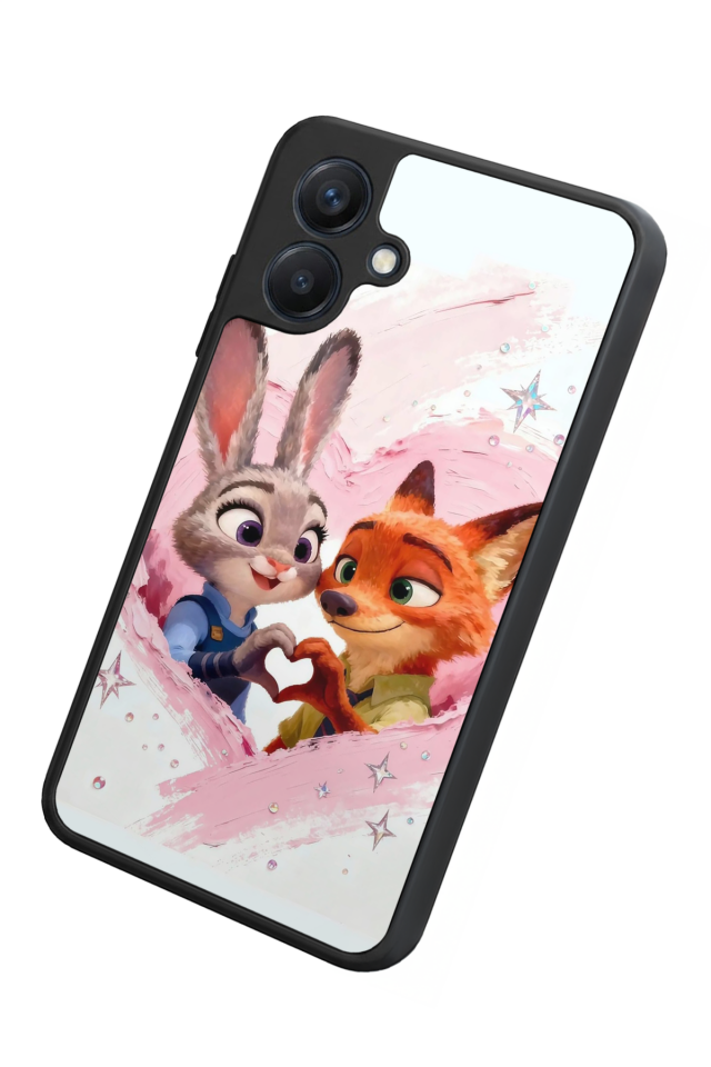 Samsung Galaxy A07 Uyumlu Zootropolis Tasarımlı Glossy Premium Kılıf