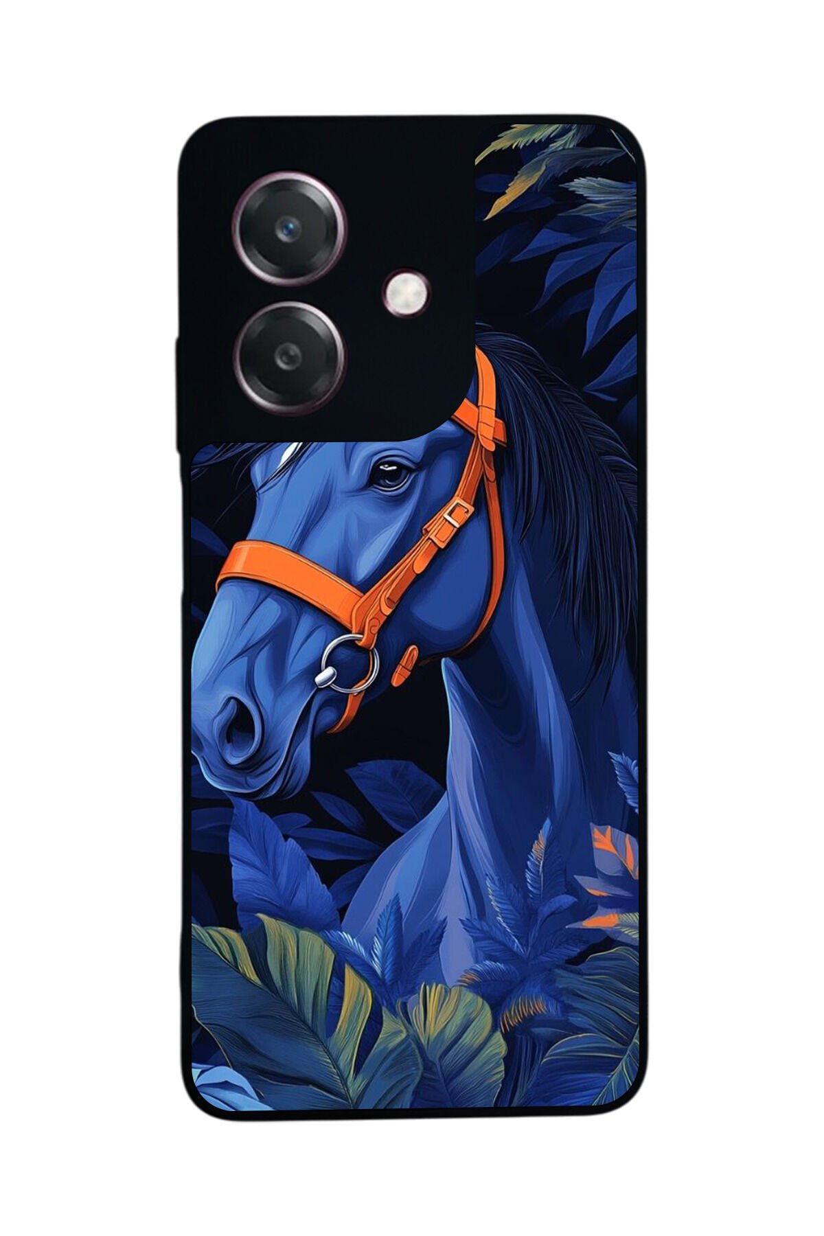 Oppo A3 5G Uyumlu At Horse Tasarımlı Glossy Premium Kılıf
