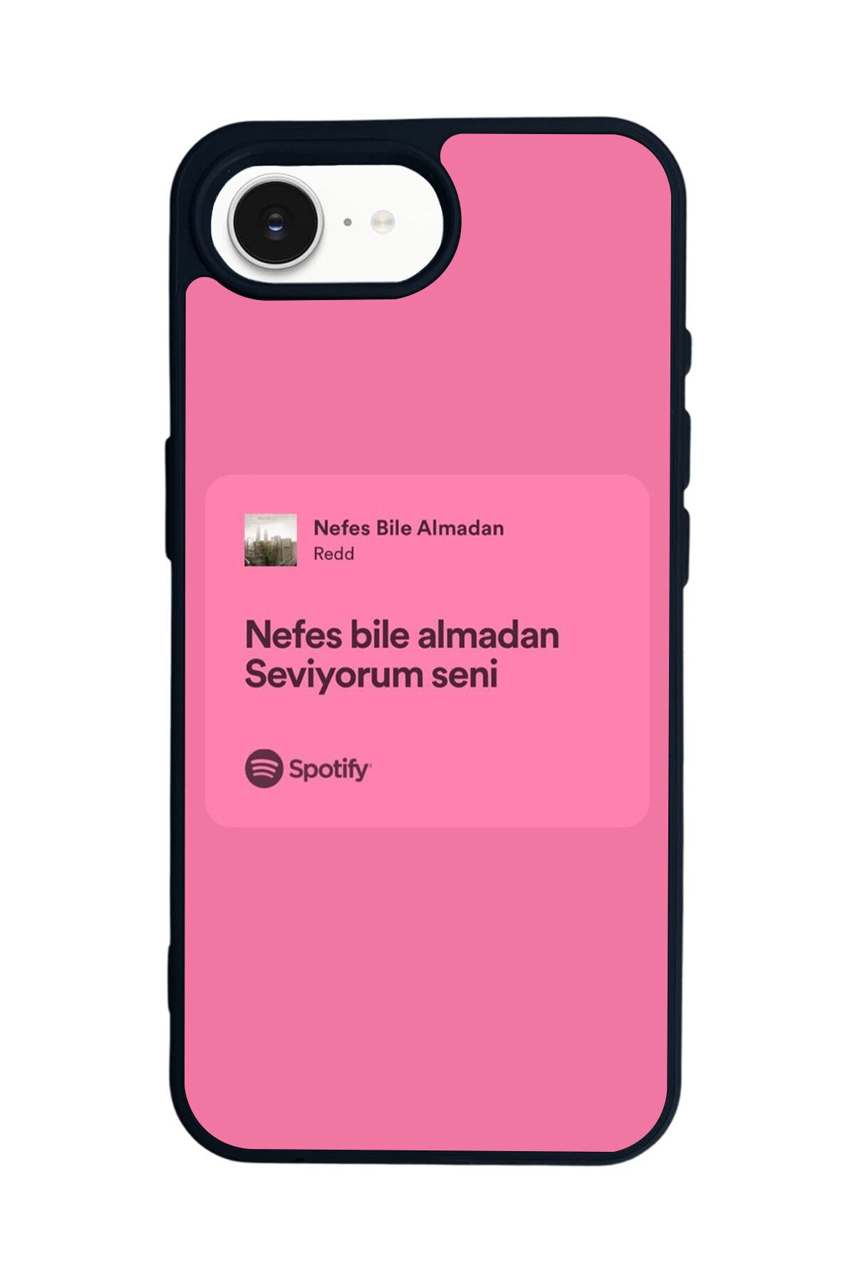 iPhone 16E Uyumlu Sarki Sozleri Tasarımlı Glossy Premium Kılıf