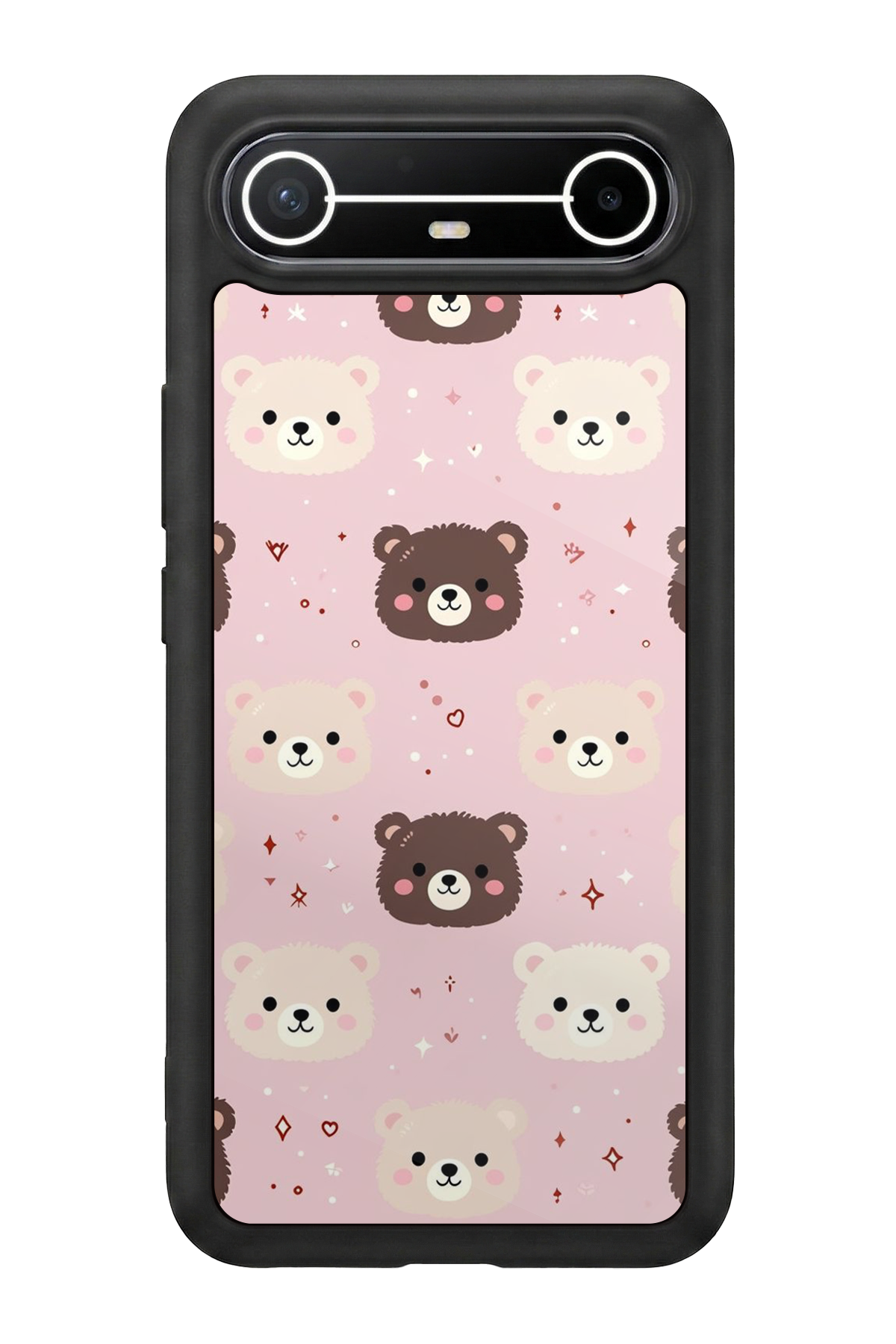 Tecno Spark Slim 5G Uyumlu Ayı Tasarımlı Glossy Premium Kılıf