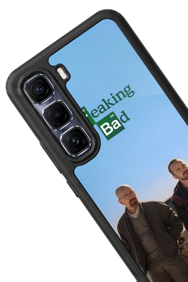 Infinix Hot 60 Pro Plus Uyumlu BreakingBad Tasarımlı Glossy Premium Kılıf