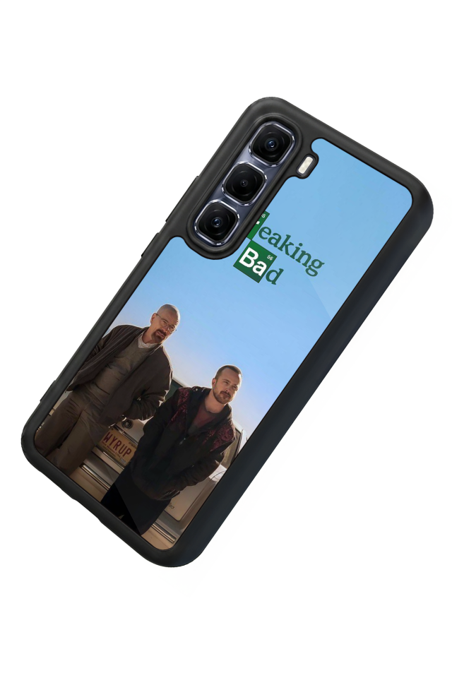 Infinix Hot 60 Pro Plus Uyumlu BreakingBad Tasarımlı Glossy Premium Kılıf