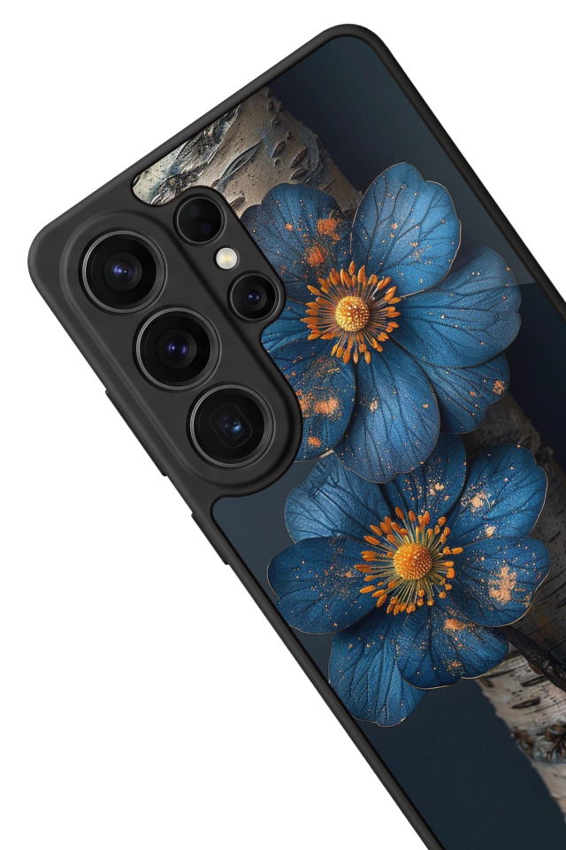 Samsung Galaxy S26 Ultra Uyumlu Cicek Tasarımlı Glossy Premium Kılıf