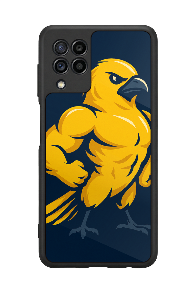 Samsung Galaxy M32 Uyumlu Fenerbahce Tasarımlı Glossy Premium Kılıf