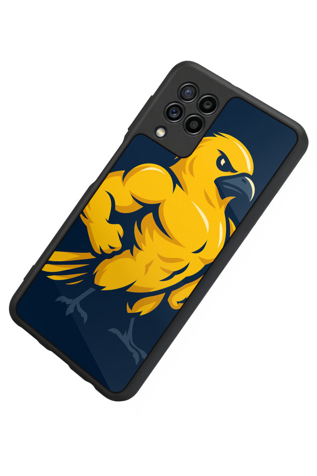 Samsung Galaxy M32 Uyumlu Fenerbahce Tasarımlı Glossy Premium Kılıf