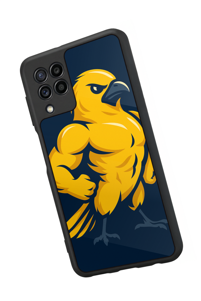Samsung Galaxy M32 Uyumlu Fenerbahce Tasarımlı Glossy Premium Kılıf