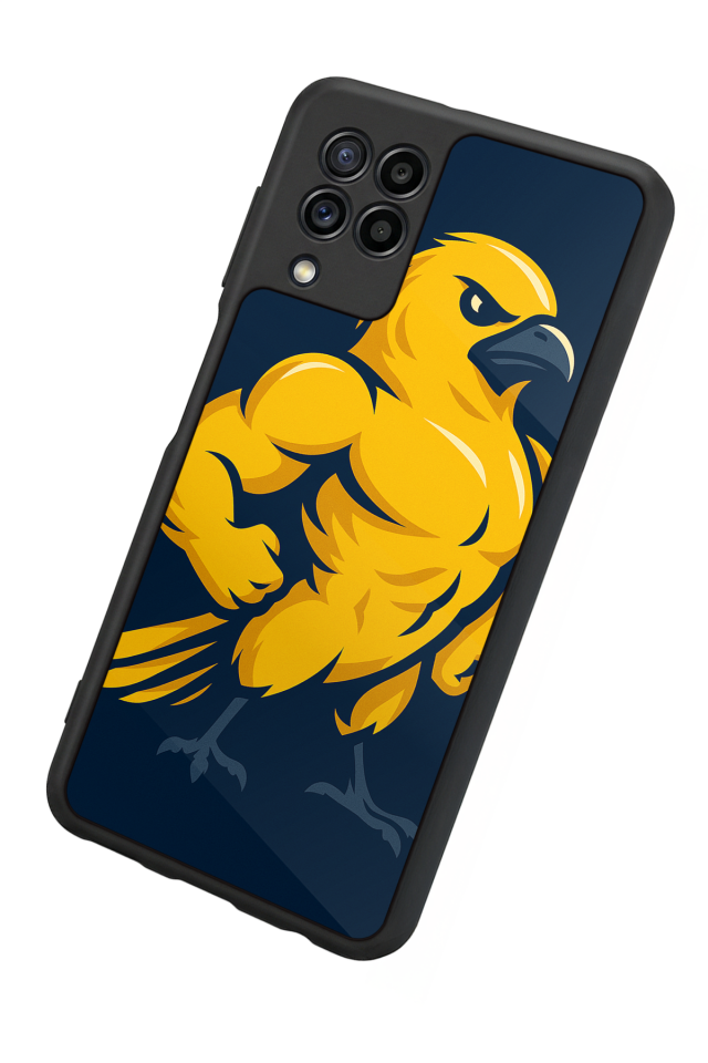 Samsung Galaxy M32 Uyumlu Fenerbahce Tasarımlı Glossy Premium Kılıf