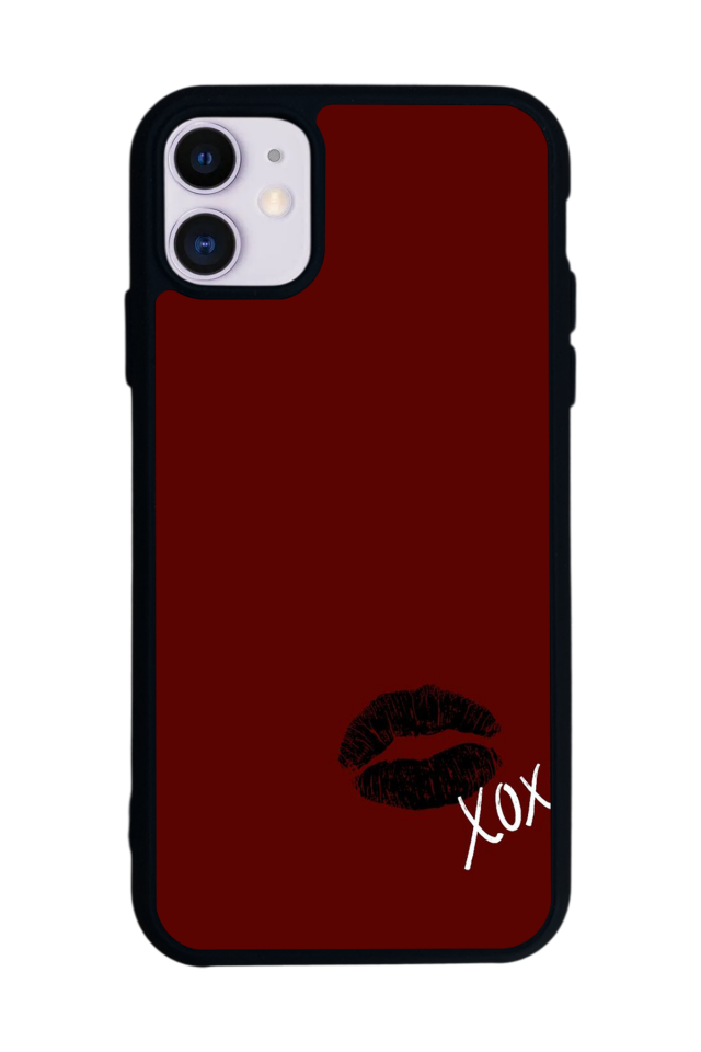 iPhone 11 Uyumlu Kalp Love Tasarımlı Glossy Premium Kılıf