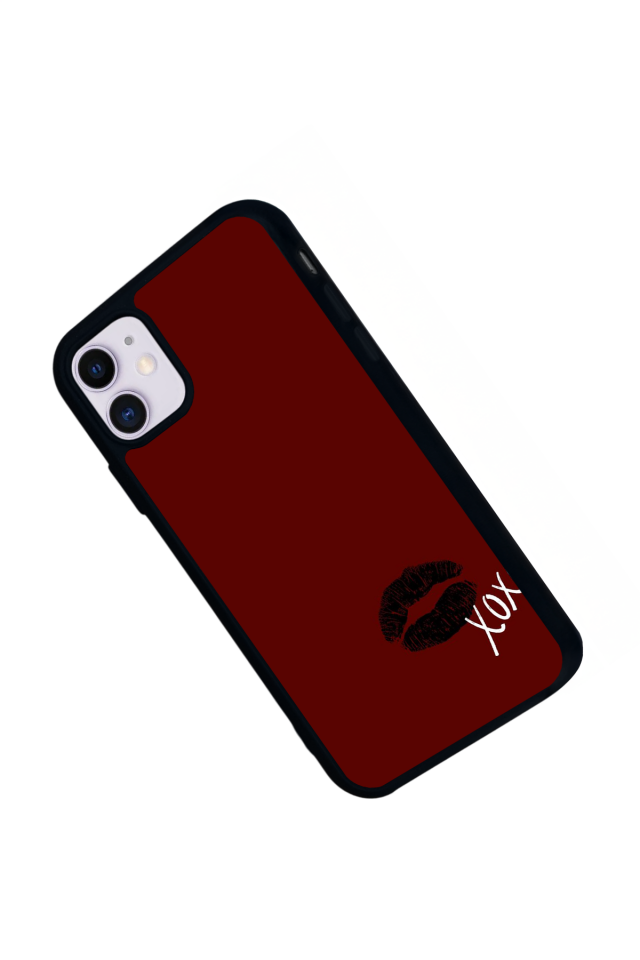 iPhone 11 Uyumlu Kalp Love Tasarımlı Glossy Premium Kılıf