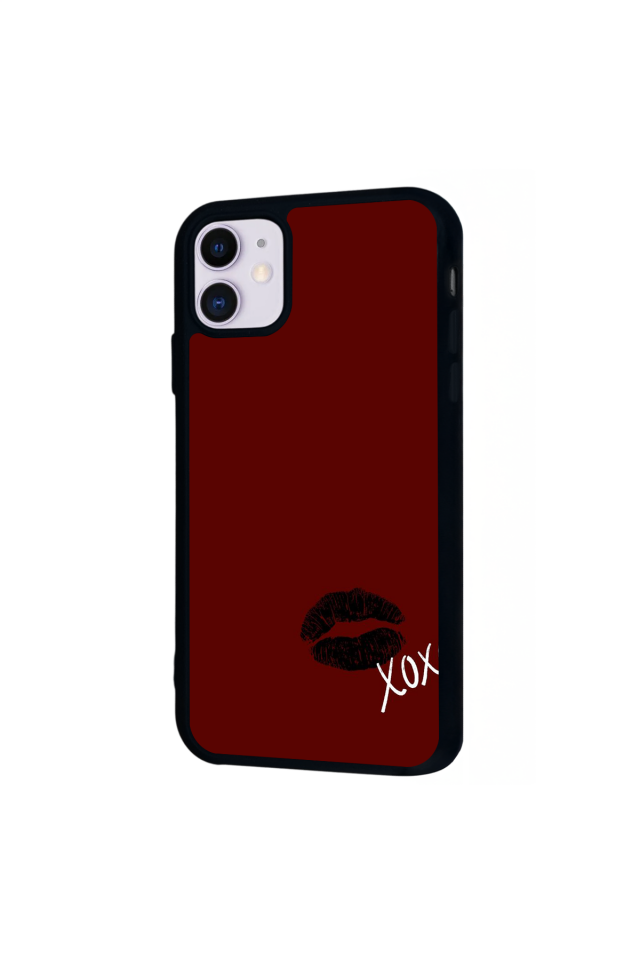iPhone 11 Uyumlu Kalp Love Tasarımlı Glossy Premium Kılıf
