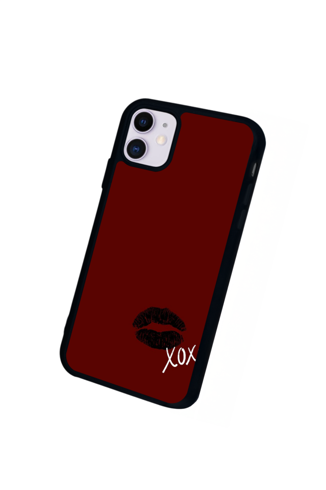 iPhone 11 Uyumlu Kalp Love Tasarımlı Glossy Premium Kılıf