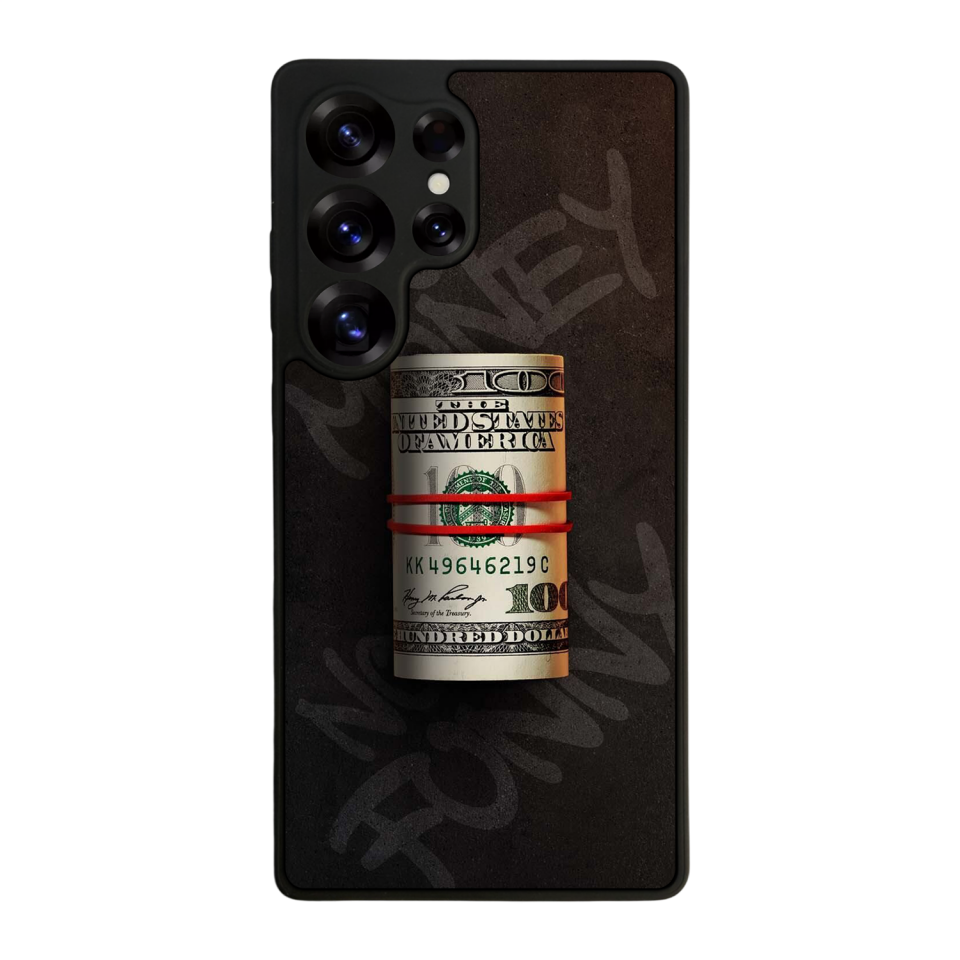 Samsung Galaxy S25 Ultra Uyumlu Para Tasarımlı Glossy Premium Kılıf
