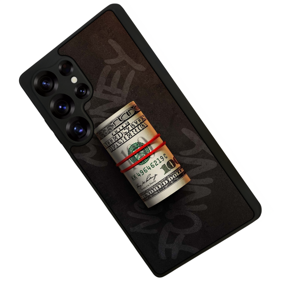 Samsung Galaxy S25 Ultra Uyumlu Para Tasarımlı Glossy Premium Kılıf