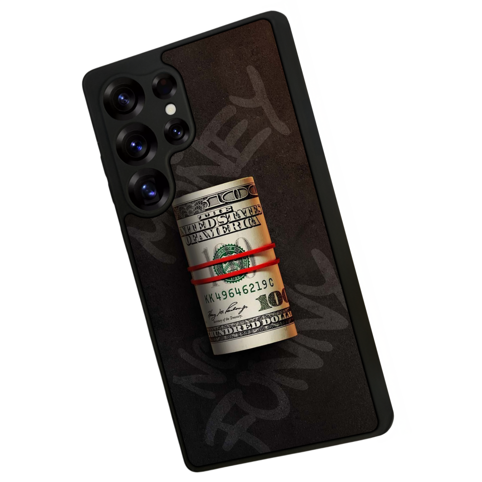 Samsung Galaxy S25 Ultra Uyumlu Para Tasarımlı Glossy Premium Kılıf
