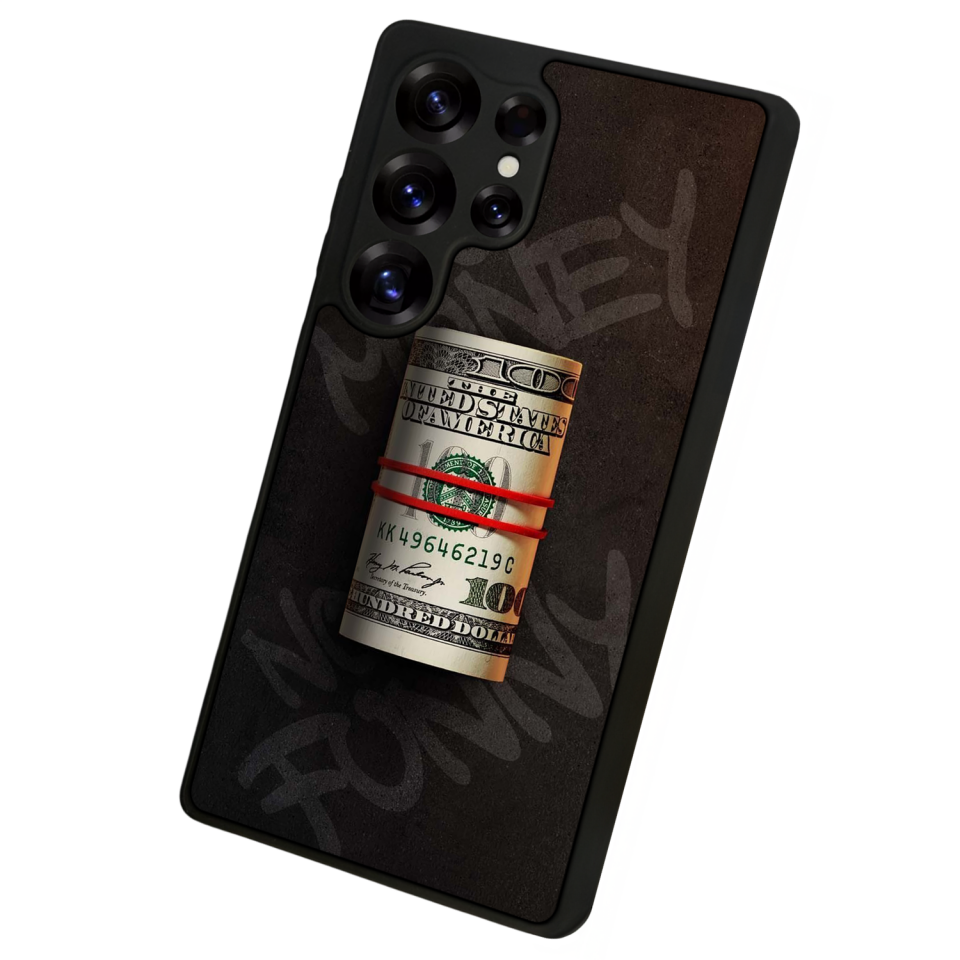 Samsung Galaxy S25 Ultra Uyumlu Para Tasarımlı Glossy Premium Kılıf