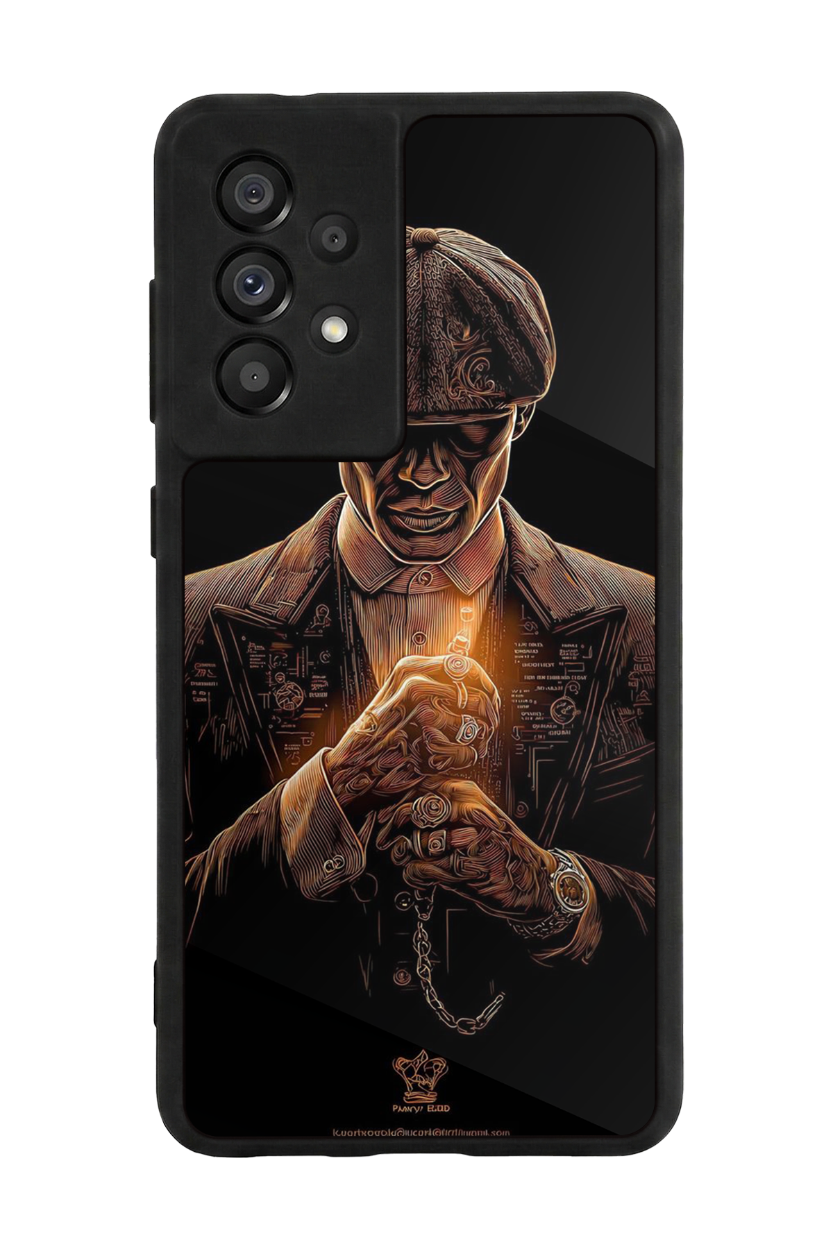 Samsung Galaxy A73 Uyumlu Peaky Blinders Tasarımlı Glossy Premium Kılıf
