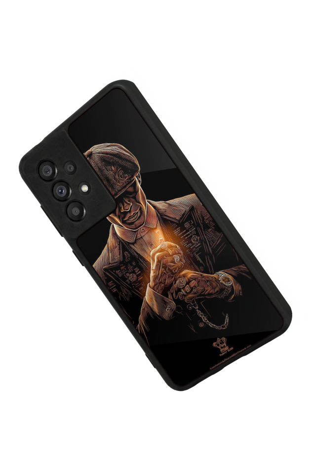 Samsung Galaxy A73 Uyumlu Peaky Blinders Tasarımlı Glossy Premium Kılıf