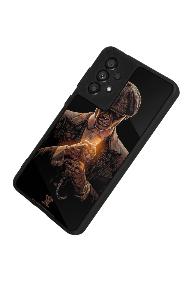 Samsung Galaxy A73 Uyumlu Peaky Blinders Tasarımlı Glossy Premium Kılıf