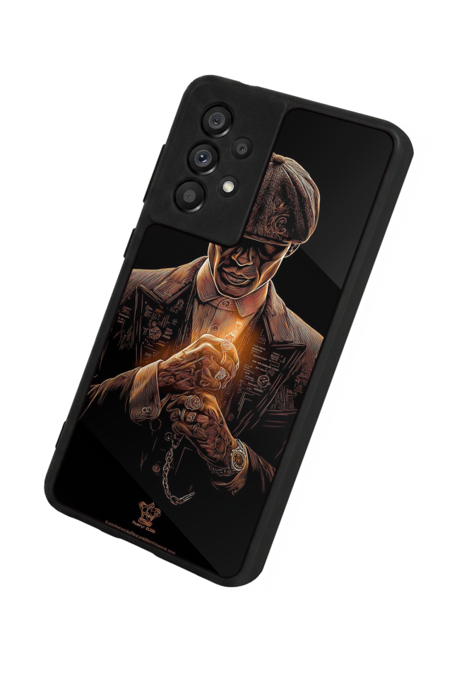 Samsung Galaxy A73 Uyumlu Peaky Blinders Tasarımlı Glossy Premium Kılıf