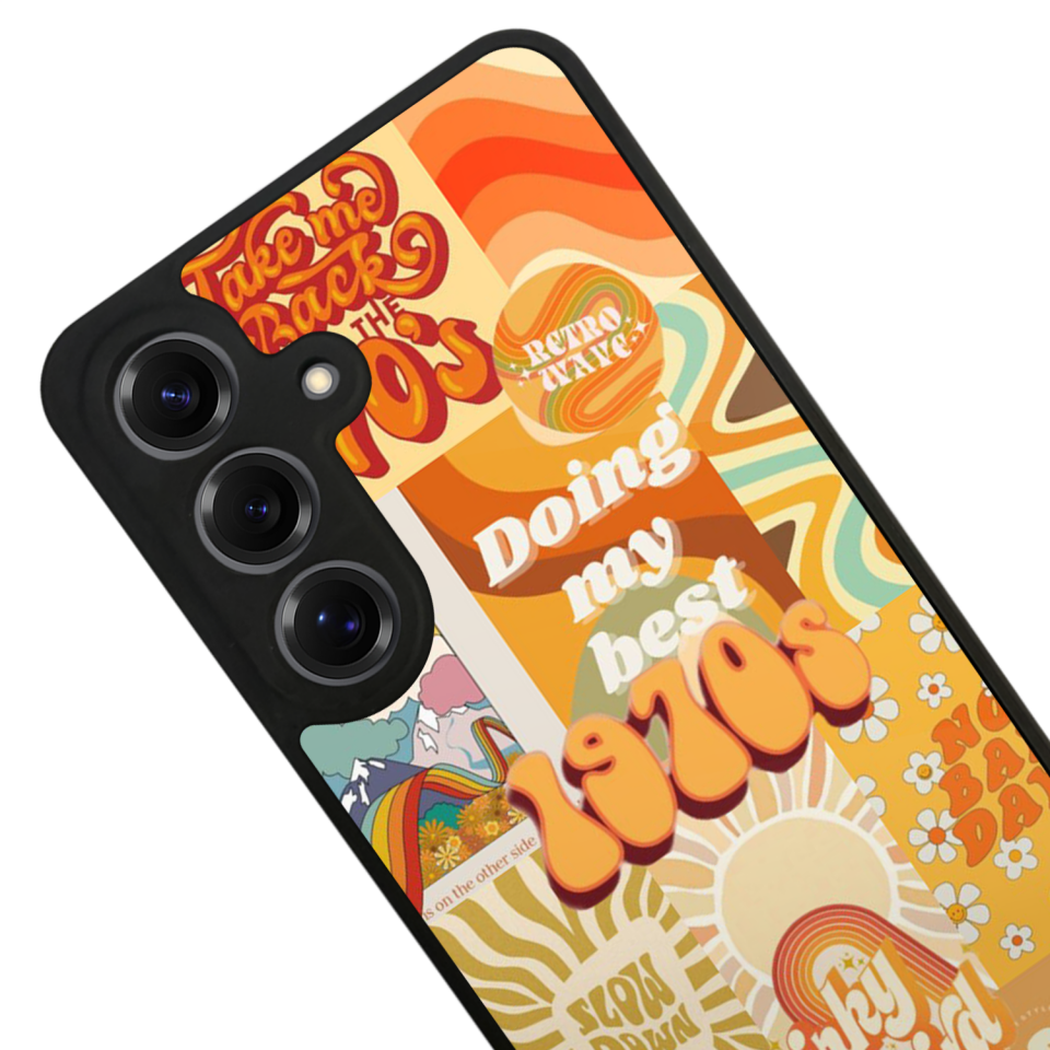 Samsung Galaxy S25 Uyumlu Poster Tasarımlı Glossy Premium Kılıf