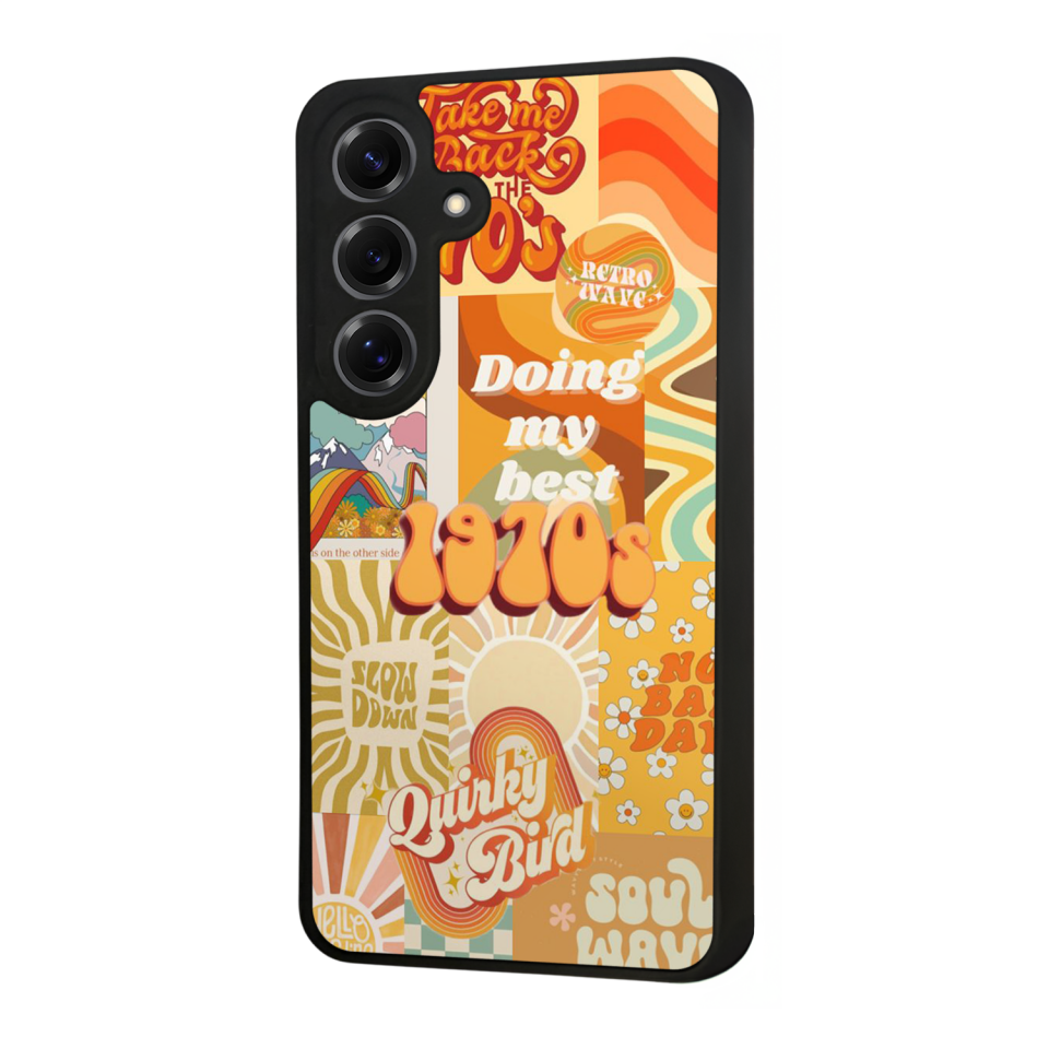 Samsung Galaxy S25 Uyumlu Poster Tasarımlı Glossy Premium Kılıf