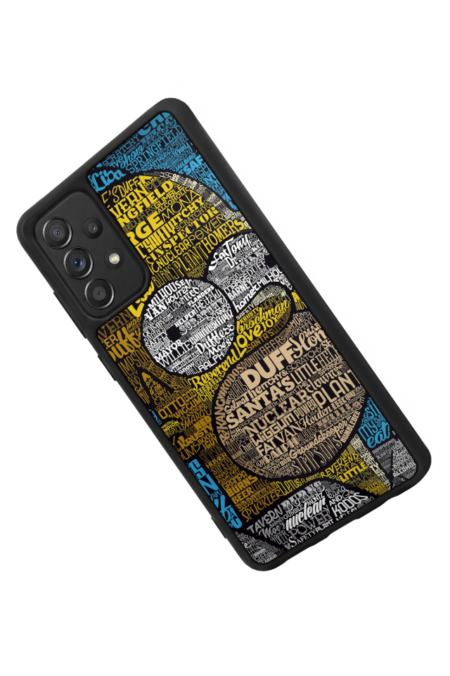 Samsung Galaxy A72 Uyumlu The Simpsons Tasarımlı Glossy Premium Kılıf