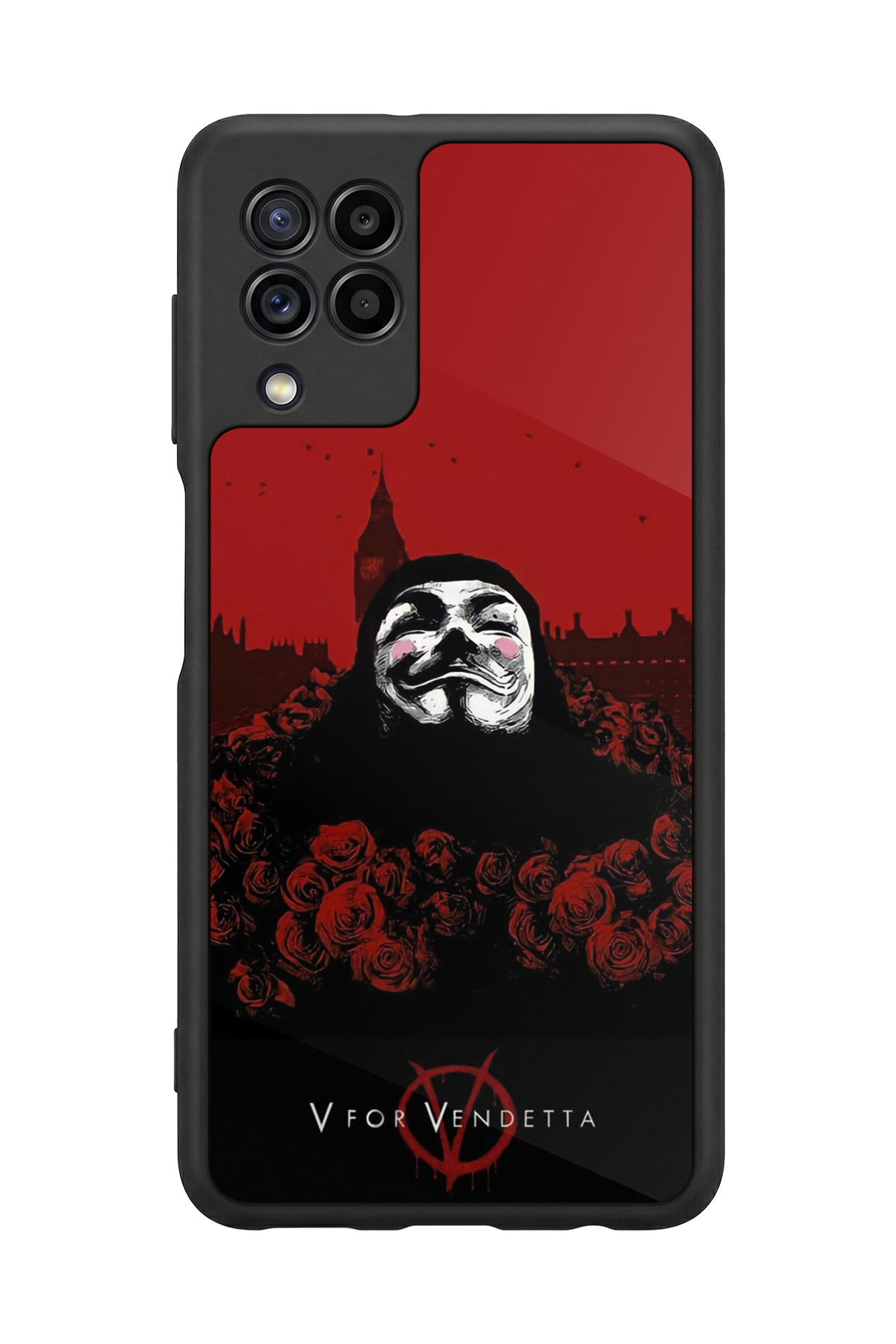 Samsung Galaxy M32 Uyumlu Vendetta Tasarımlı Glossy Premium Kılıf