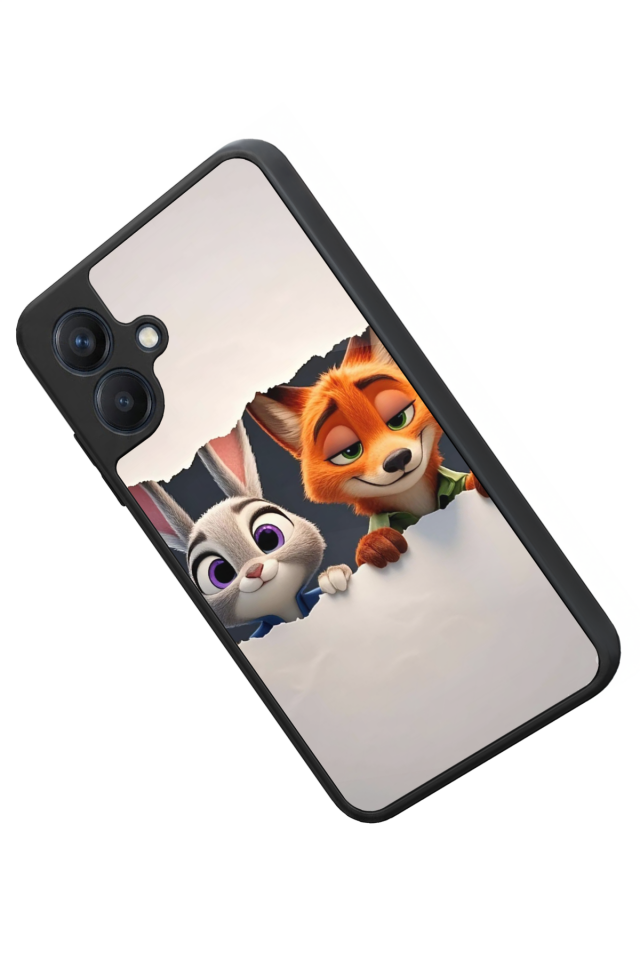Samsung Galaxy A07 Uyumlu Zootropolis Tasarımlı Glossy Premium Kılıf