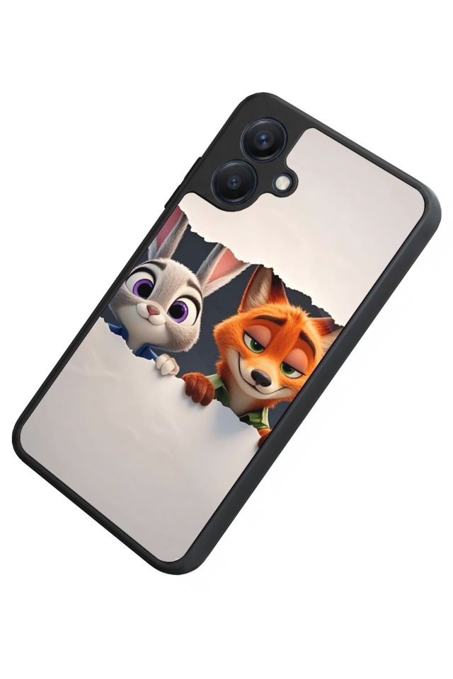 Samsung Galaxy A07 Uyumlu Zootropolis Tasarımlı Glossy Premium Kılıf