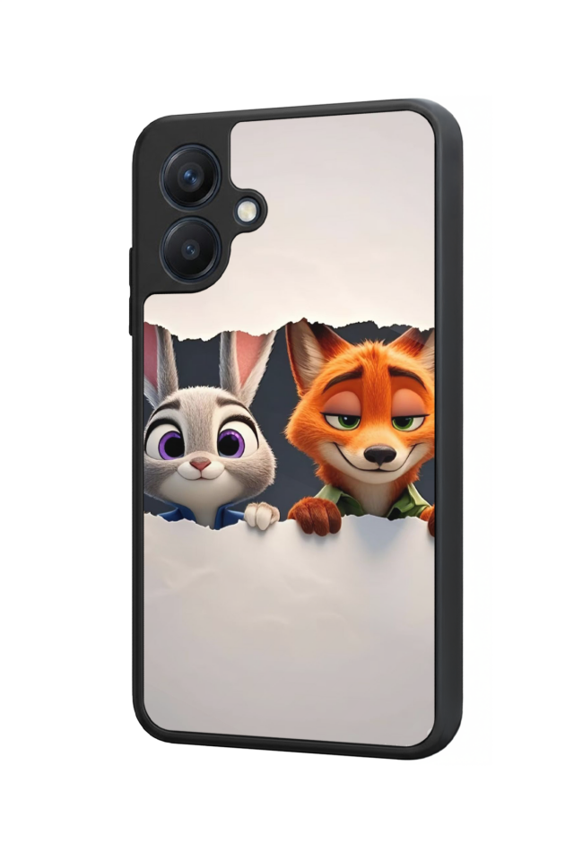 Samsung Galaxy A07 Uyumlu Zootropolis Tasarımlı Glossy Premium Kılıf