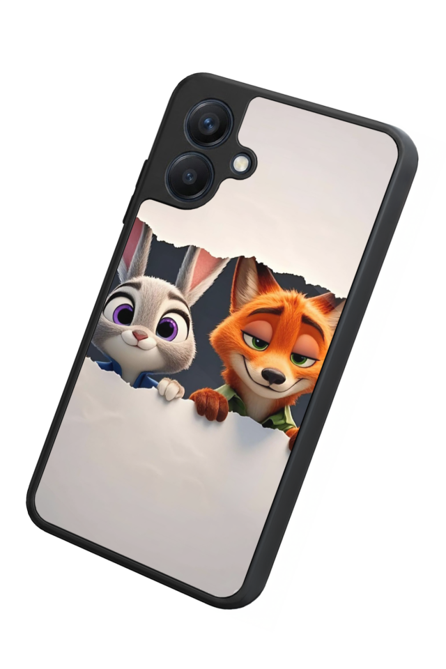 Samsung Galaxy A07 Uyumlu Zootropolis Tasarımlı Glossy Premium Kılıf