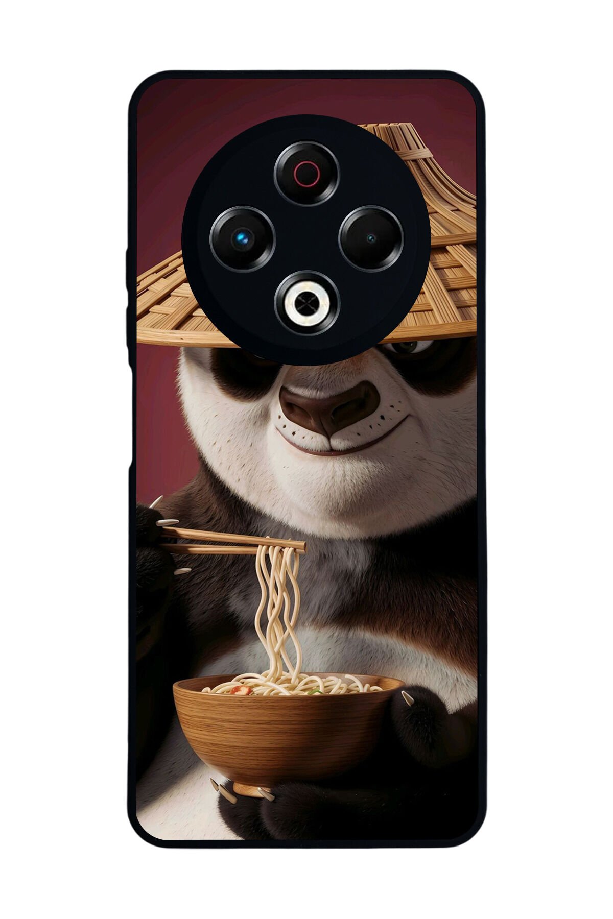 Tecno Spark 30 Uyumlu Kung Fu Panda Tasarımlı Glossy Premium Kılıf