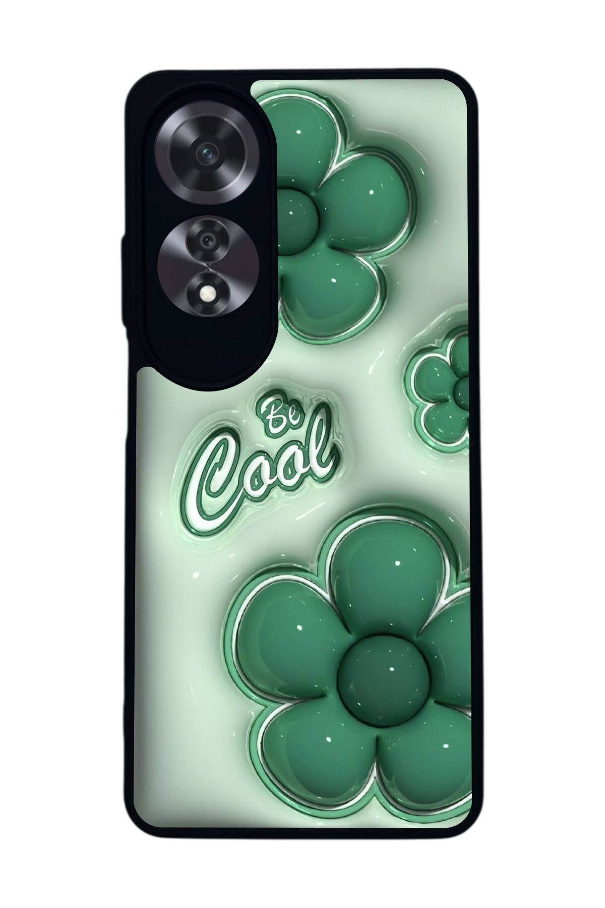 Oppo A60 Mat Siyah uyumlu Kılıf – Yumuşak Silikon, Koruyucu, Şok Emici Kapak