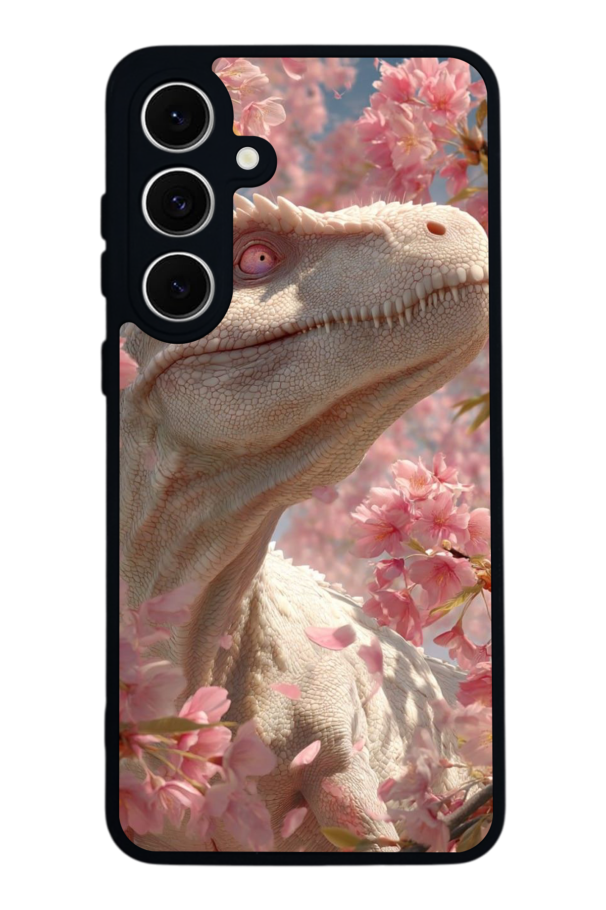 Samsung Galaxy A16 Uyumlu Dinazor Tasarımlı Glossy Premium Kılıf