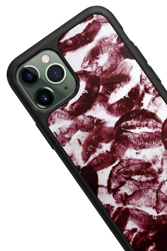 iPhone 11 Pro Max Uyumlu Dudak Tasarımlı Glossy Premium Kılıf