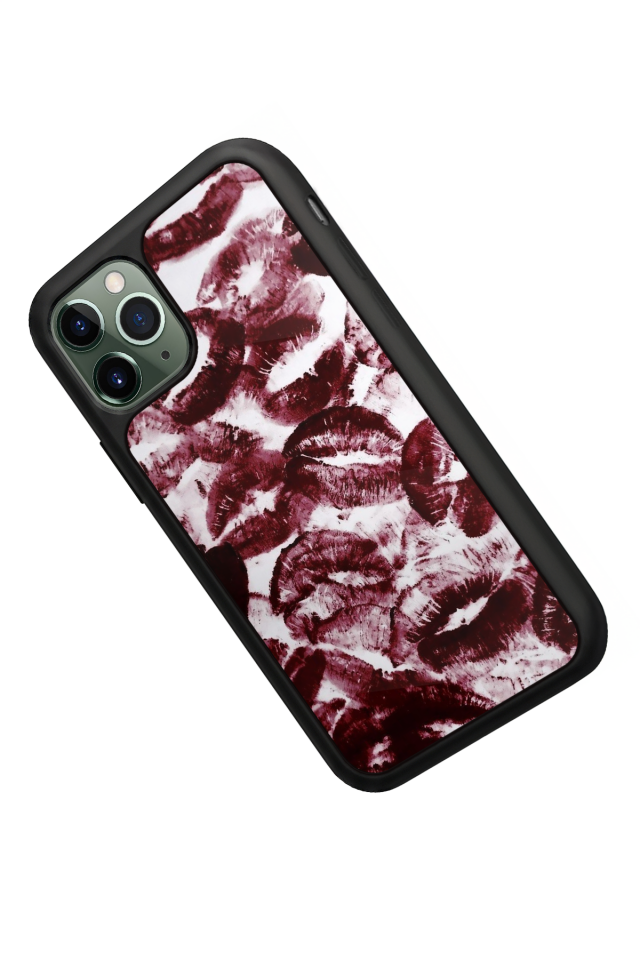 iPhone 11 Pro Max Uyumlu Dudak Tasarımlı Glossy Premium Kılıf