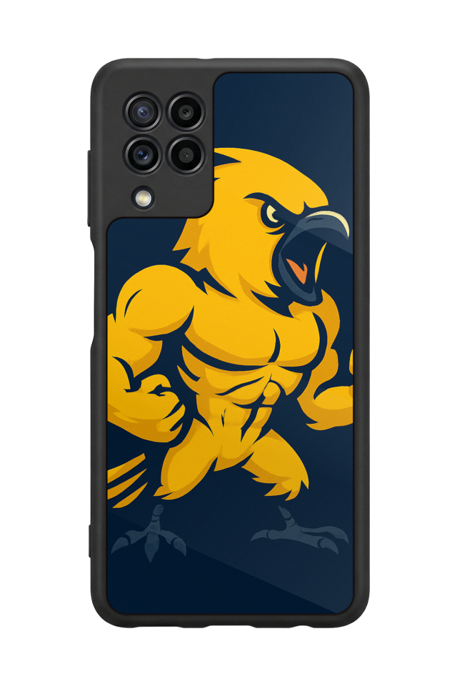 Samsung Galaxy M32 Uyumlu Fenerbahce Tasarımlı Glossy Premium Kılıf